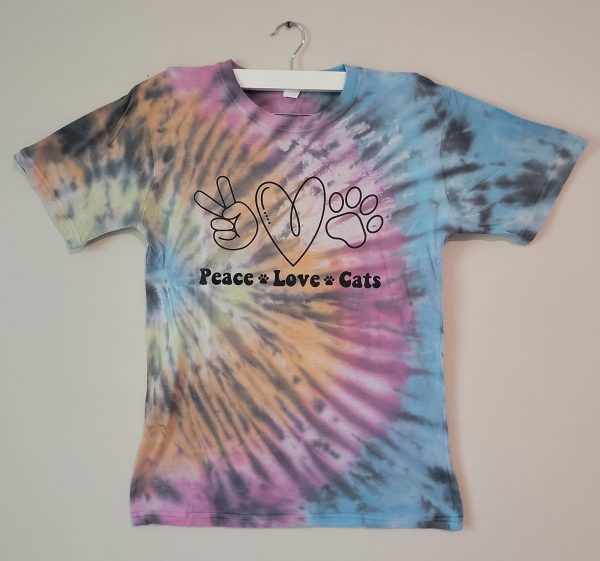 Tie-Dye Cats
